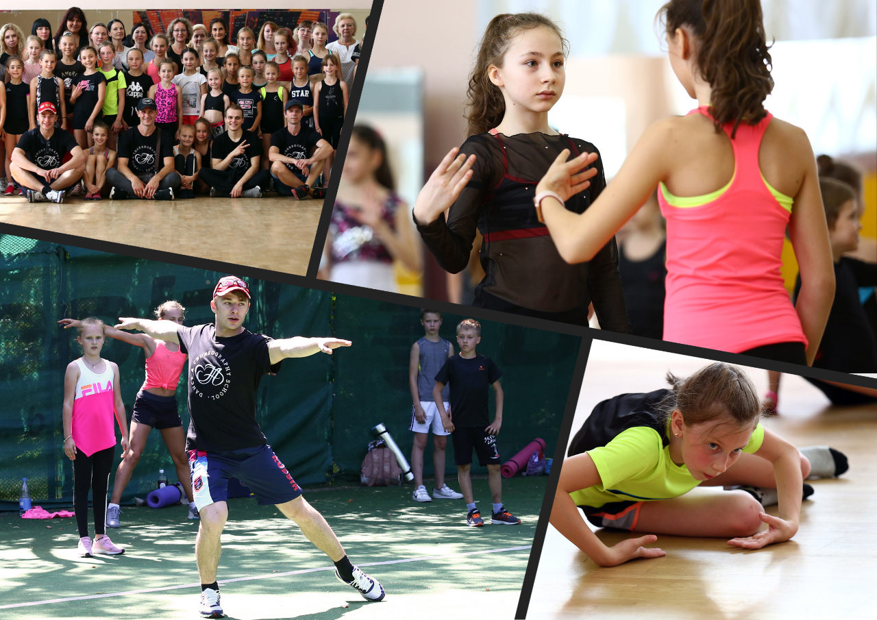 фото занятий студии AJ Dance уроки в танцевально спортивной школе для фигуристов